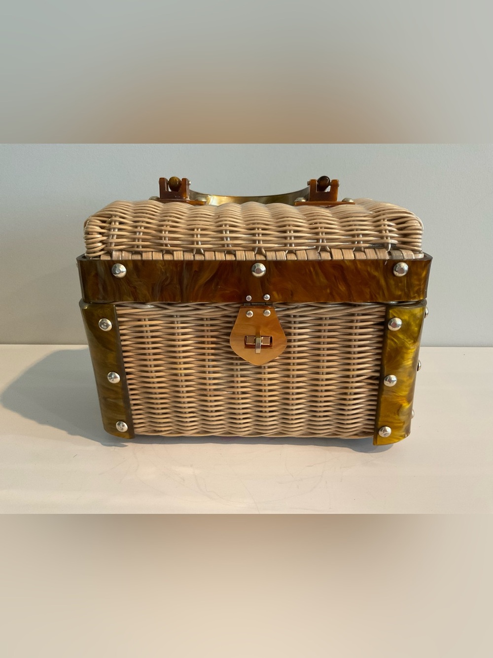 1960s Princess Charming by Atlas Box Purse